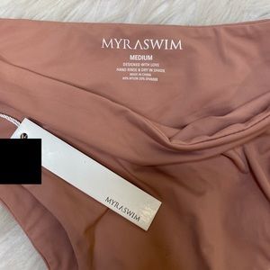 New Myra bathing suit bottoms size medium